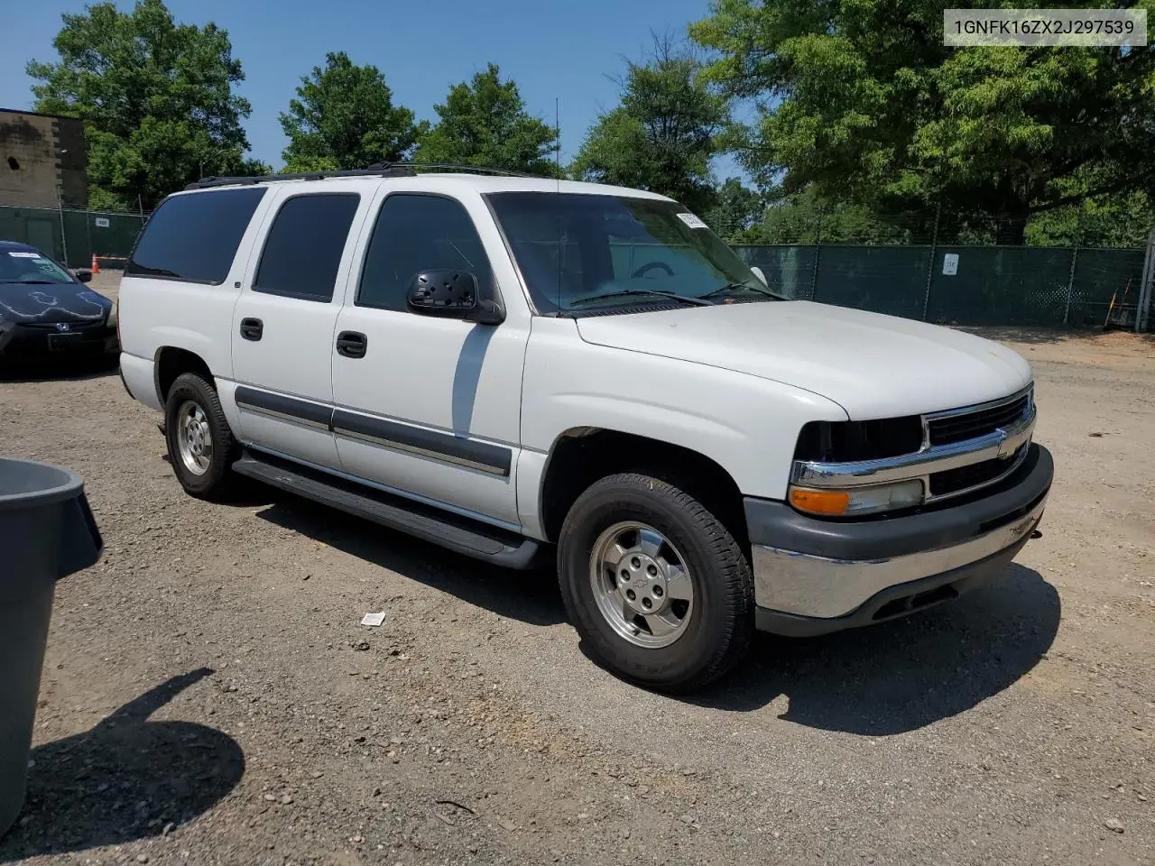 2002 Chevrolet Suburban K1500 VIN: 1GNFK16ZX2J297539 Lot: 62850715