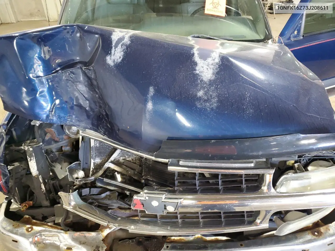 2003 Chevrolet Suburban K1500 VIN: 1GNFK16Z73J208611 Lot: 56168855