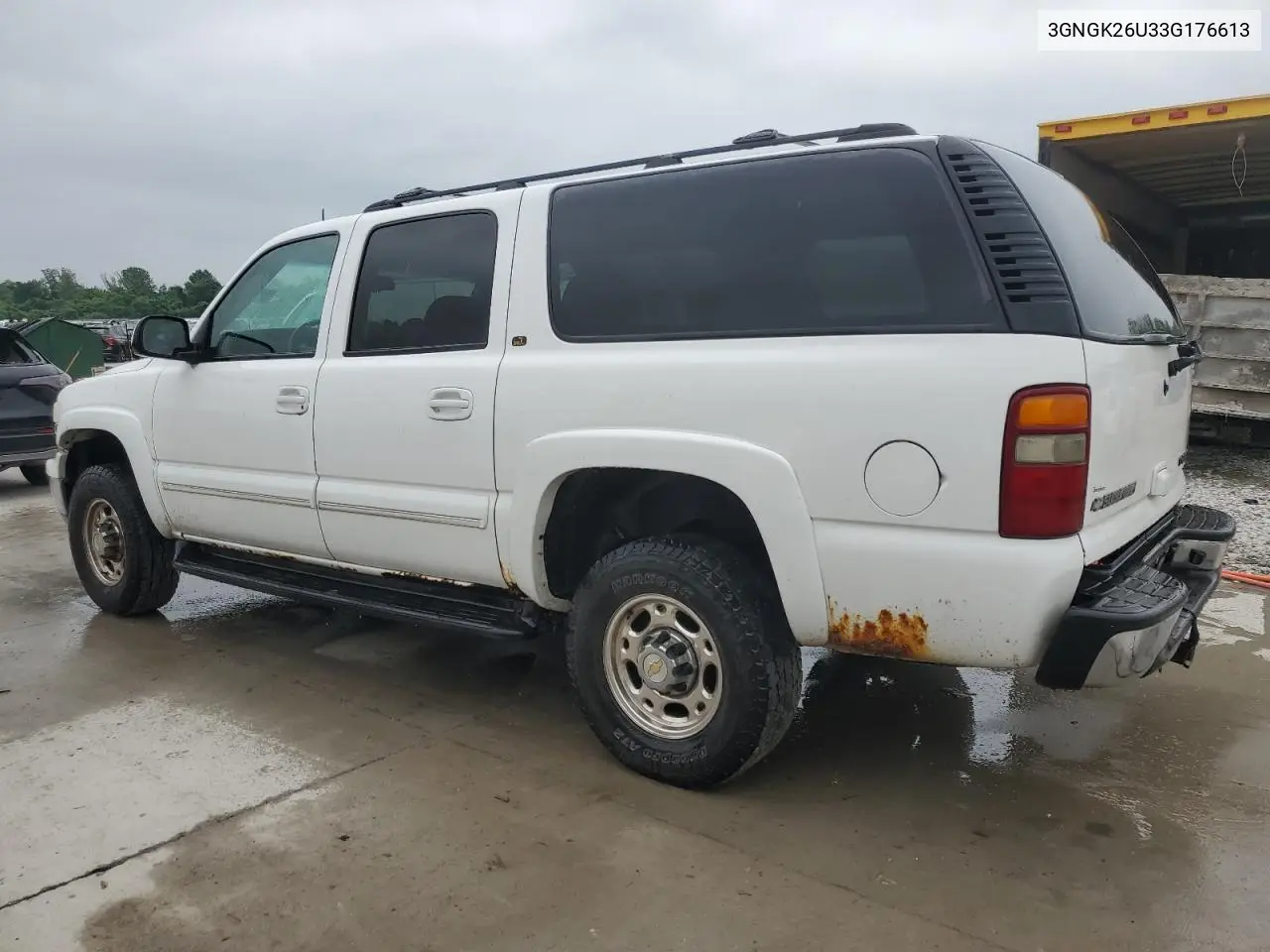 2003 Chevrolet Suburban K2500 VIN: 3GNGK26U33G176613 Lot: 59850095