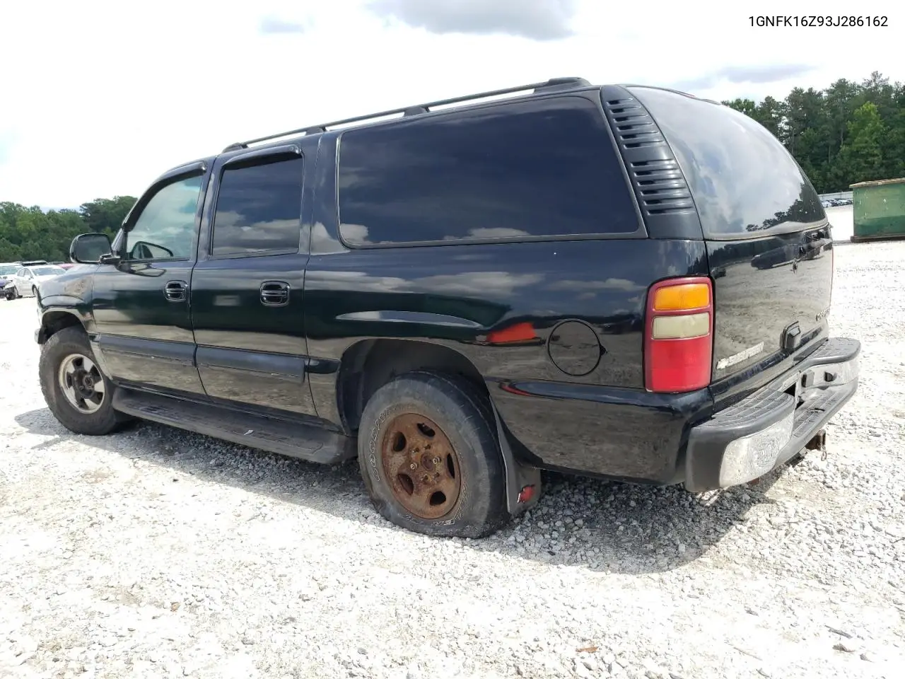 2003 Chevrolet Suburban K1500 VIN: 1GNFK16Z93J286162 Lot: 60956865