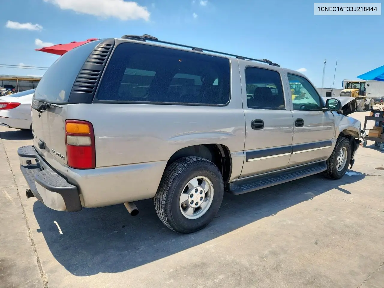 2003 Chevrolet Suburban C1500 VIN: 1GNEC16T33J218444 Lot: 61261815
