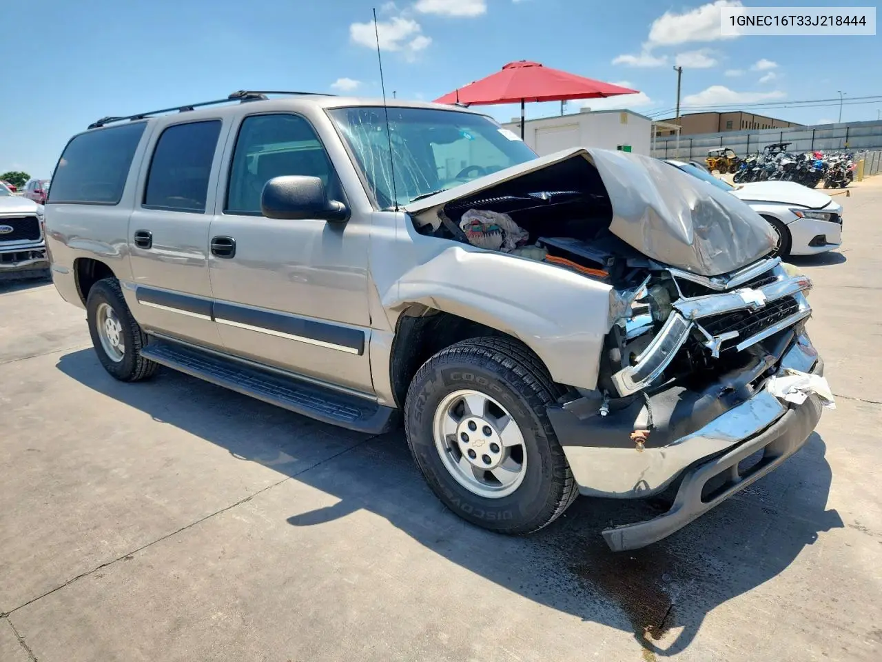 2003 Chevrolet Suburban C1500 VIN: 1GNEC16T33J218444 Lot: 61261815