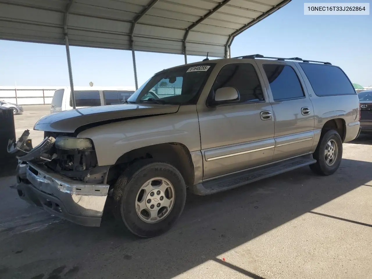 2003 Chevrolet Suburban C1500 VIN: 1GNEC16T33J262864 Lot: 61648255