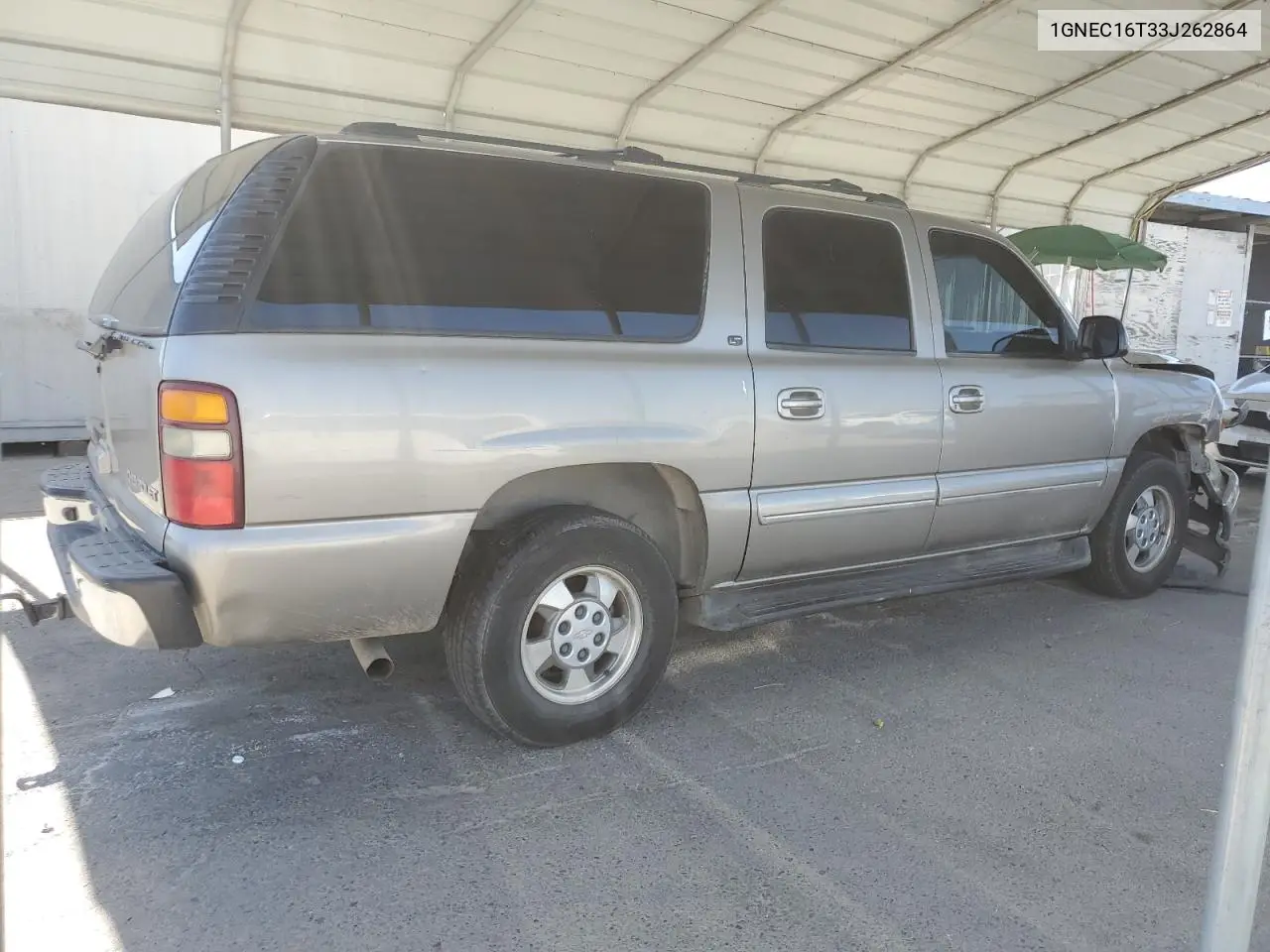 2003 Chevrolet Suburban C1500 VIN: 1GNEC16T33J262864 Lot: 61648255