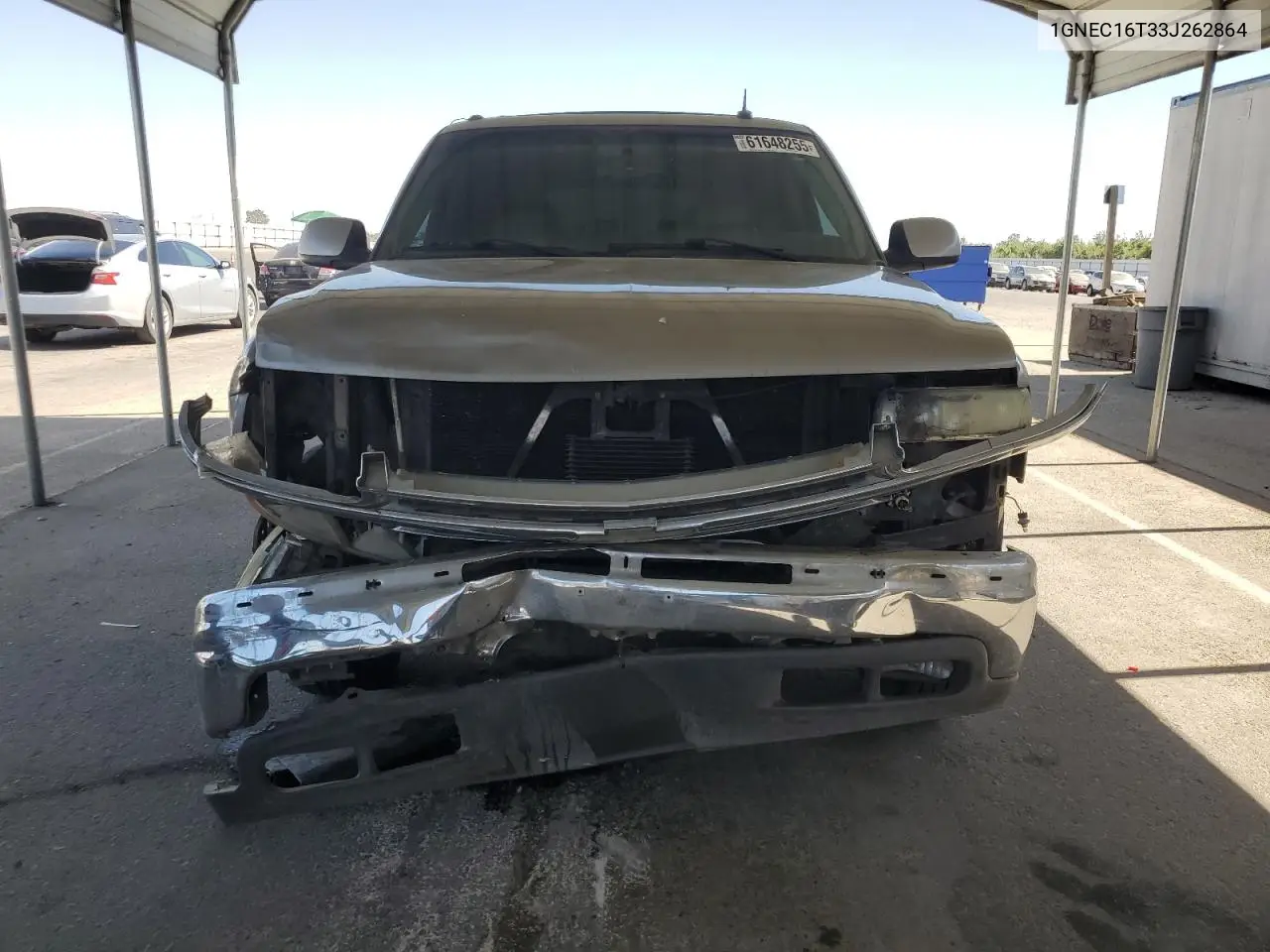 2003 Chevrolet Suburban C1500 VIN: 1GNEC16T33J262864 Lot: 61648255