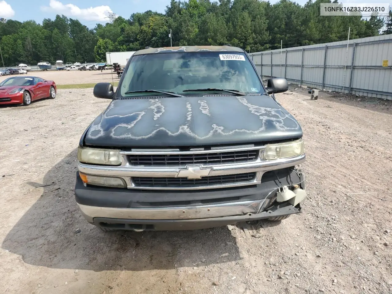 2003 Chevrolet Suburban K1500 VIN: 1GNFK16Z33J226510 Lot: 63097955