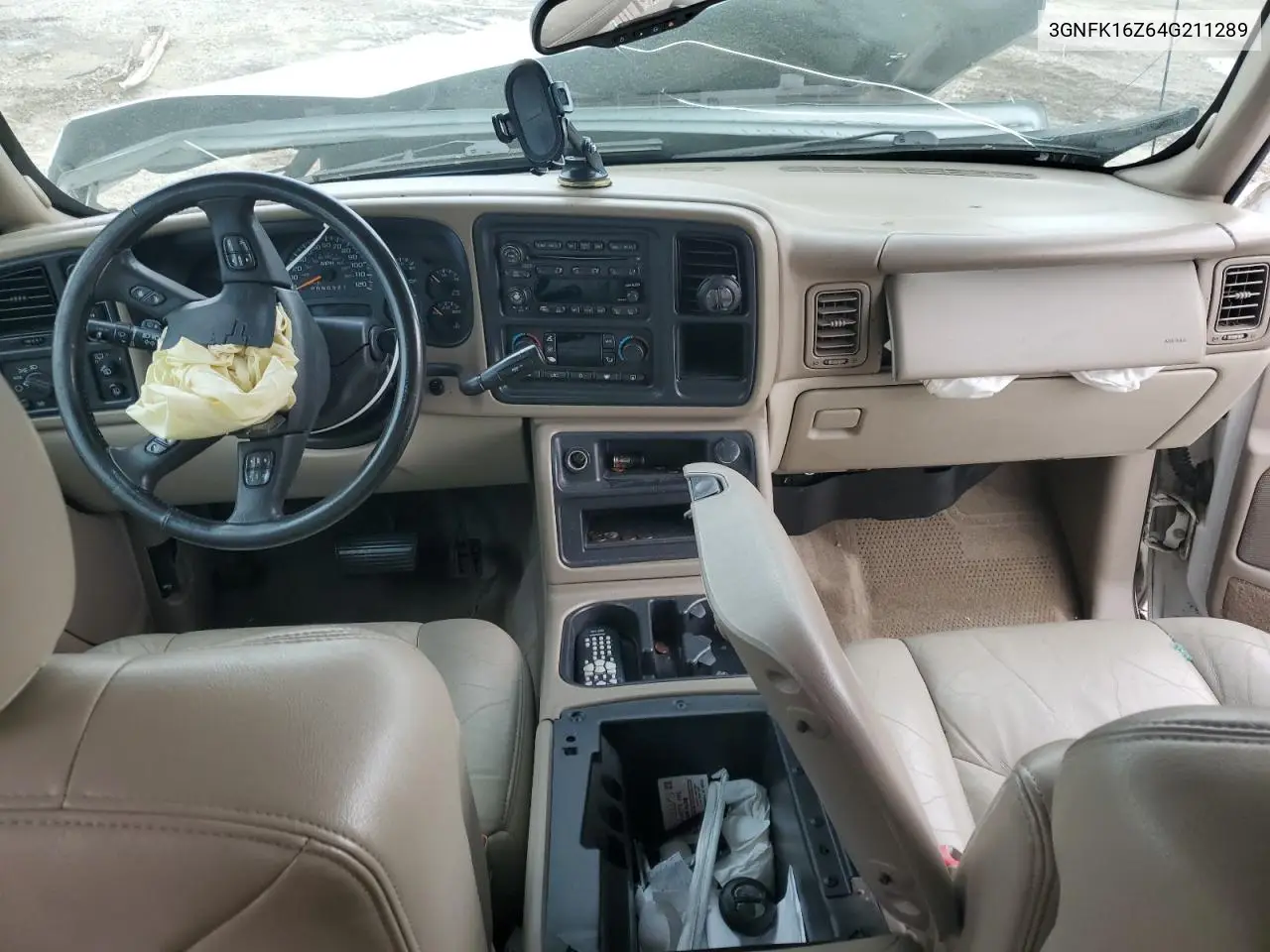 2004 Chevrolet Suburban K1500 VIN: 3GNFK16Z64G211289 Lot: 51853965