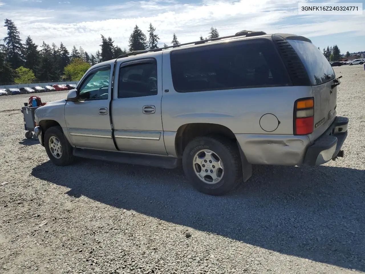 2004 Chevrolet Suburban K1500 VIN: 3GNFK16Z24G324771 Lot: 55227025