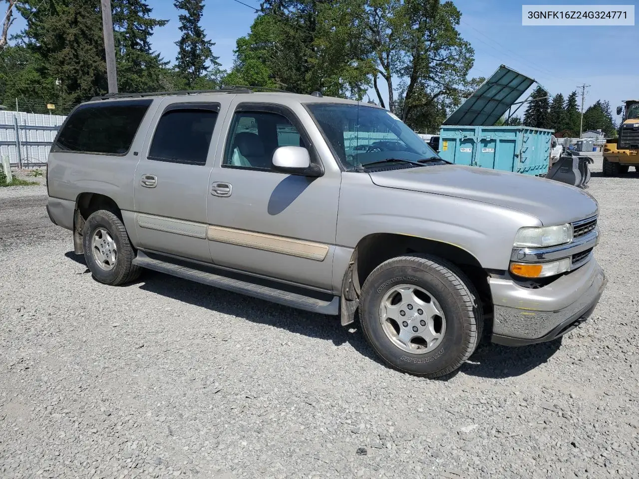 2004 Chevrolet Suburban K1500 VIN: 3GNFK16Z24G324771 Lot: 55227025