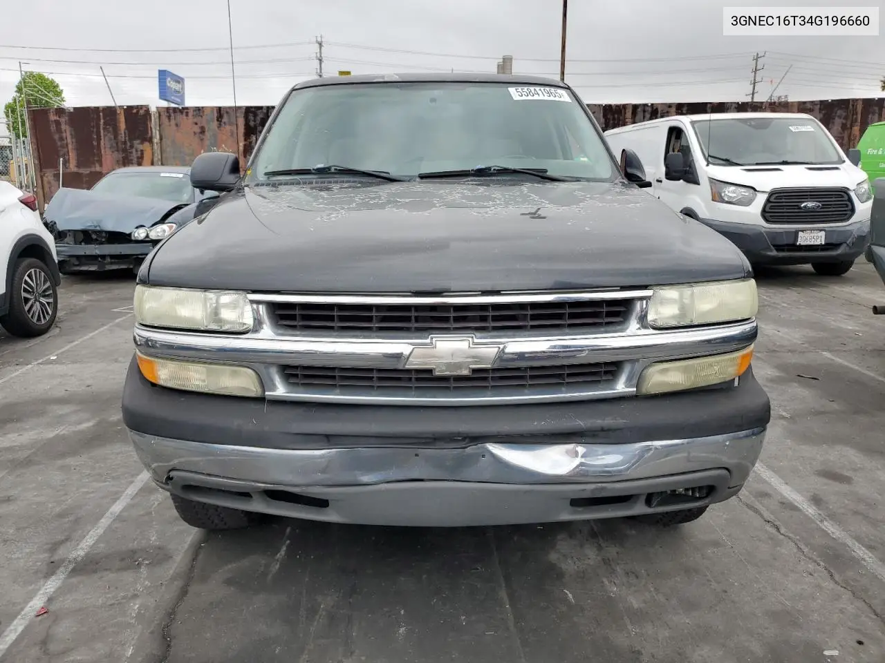 2004 Chevrolet Suburban C1500 VIN: 3GNEC16T34G196660 Lot: 55841965