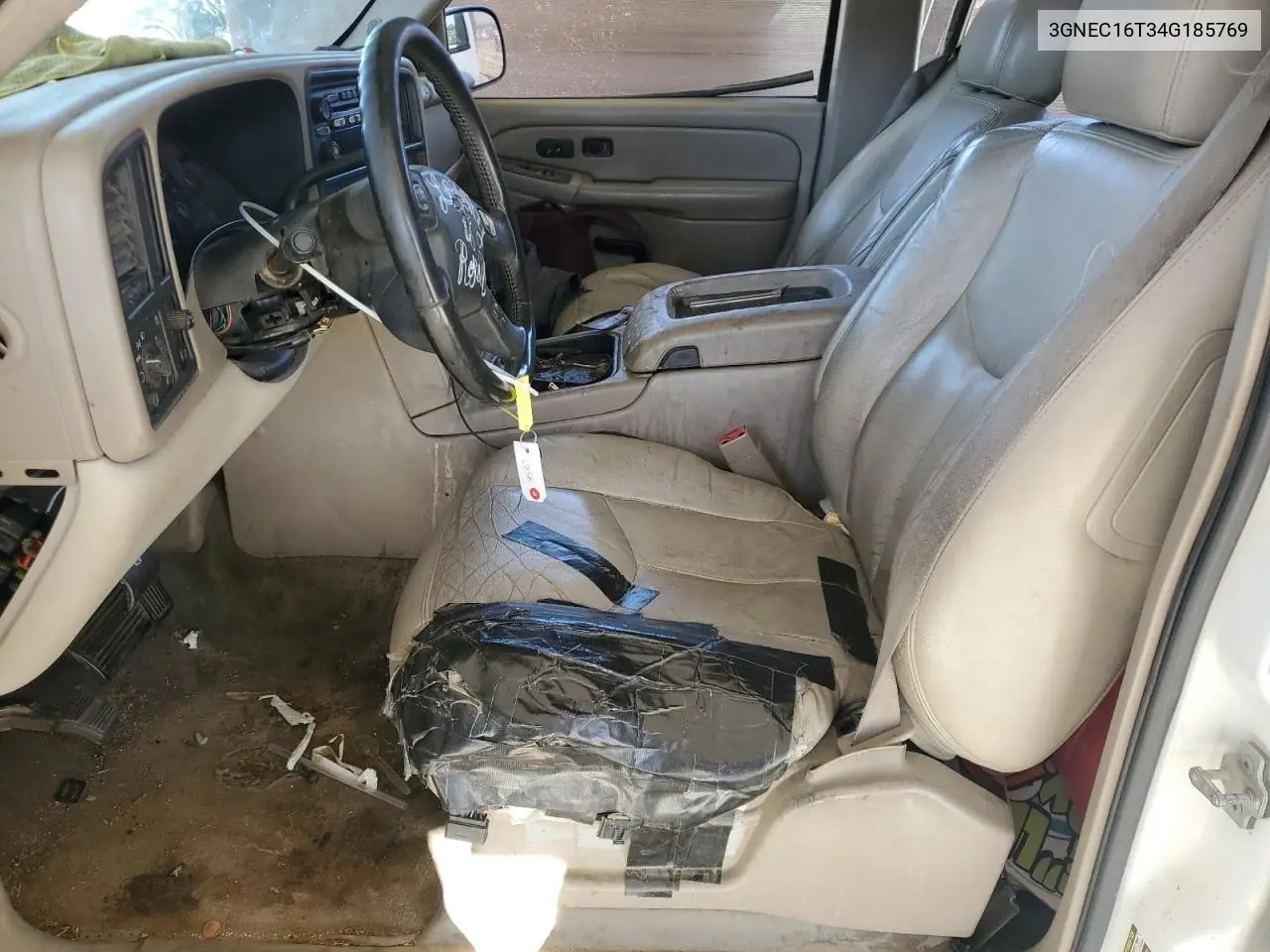 2004 Chevrolet Suburban C1500 VIN: 3GNEC16T34G185769 Lot: 56181735