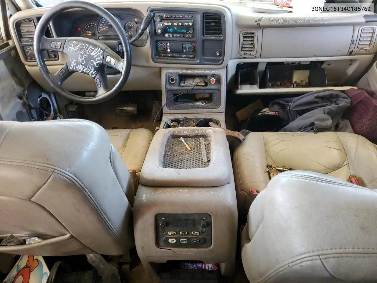 2004 Chevrolet Suburban C1500 VIN: 3GNEC16T34G185769 Lot: 56181735