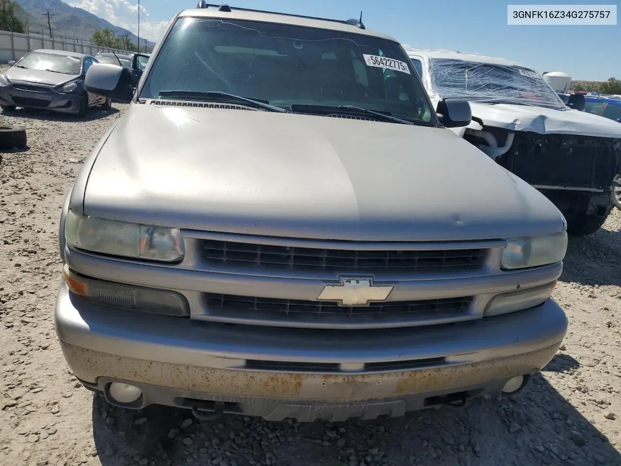 2004 Chevrolet Suburban K1500 VIN: 3GNFK16Z34G275757 Lot: 56422775