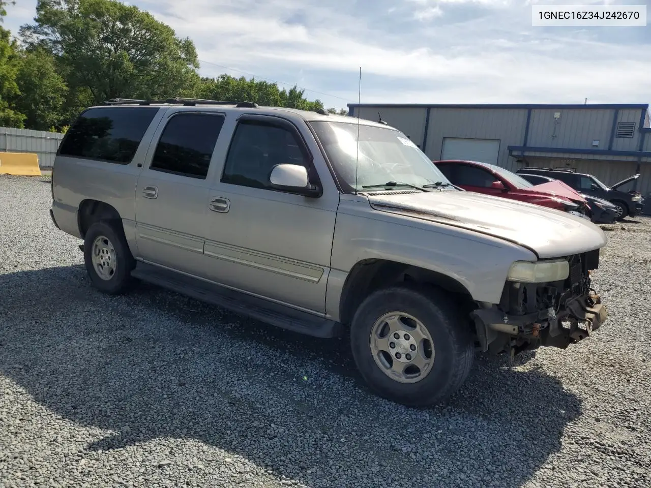 2004 Chevrolet Suburban C1500 VIN: 1GNEC16Z34J242670 Lot: 60987725
