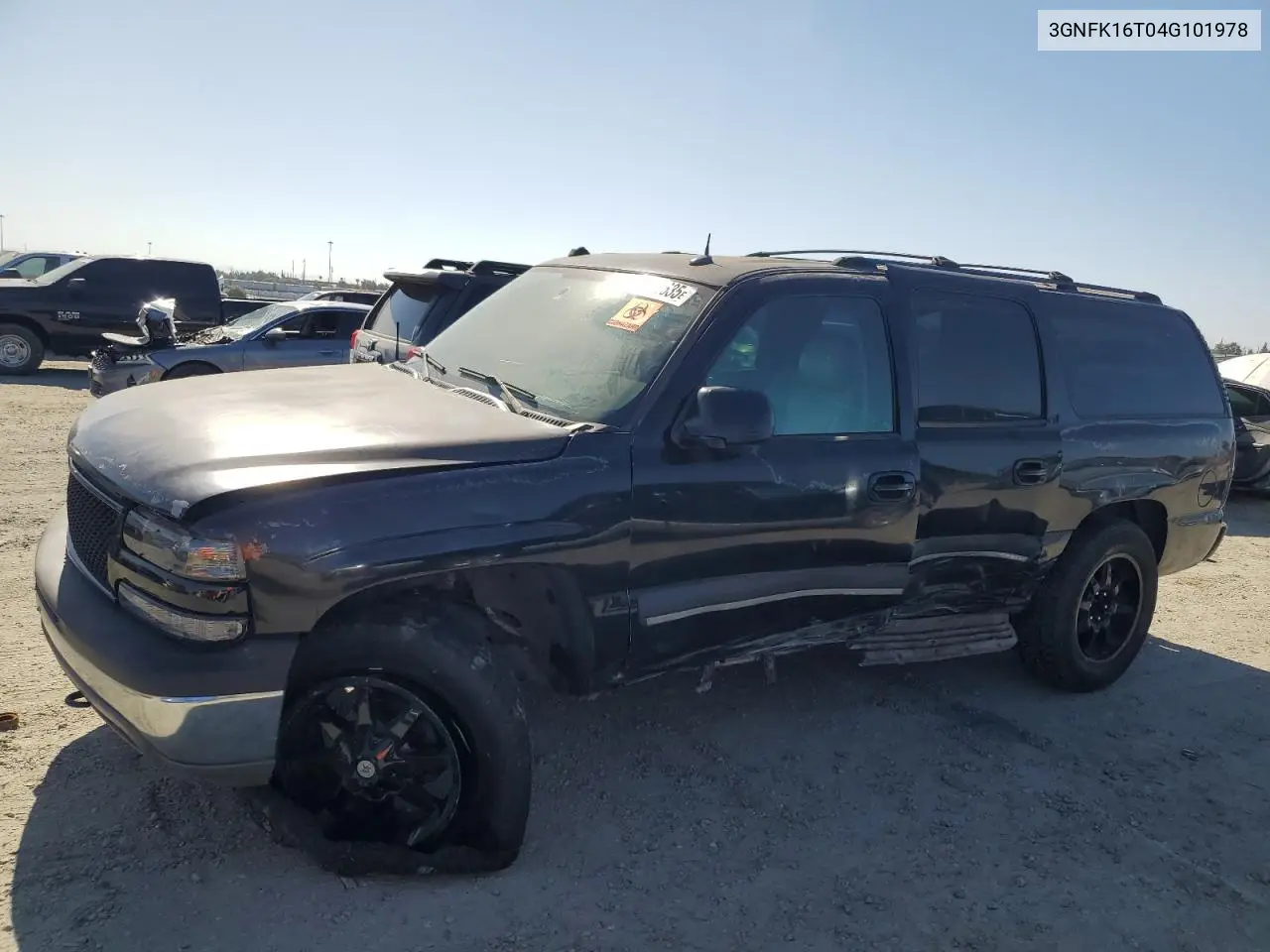 2004 Chevrolet Suburban K1500 VIN: 3GNFK16T04G101978 Lot: 61268635