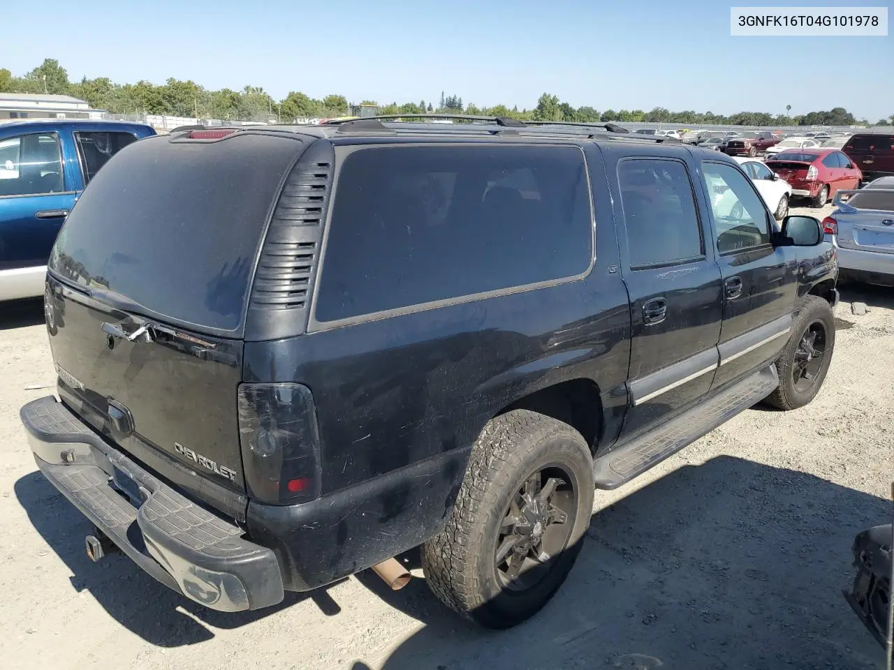 2004 Chevrolet Suburban K1500 VIN: 3GNFK16T04G101978 Lot: 61268635