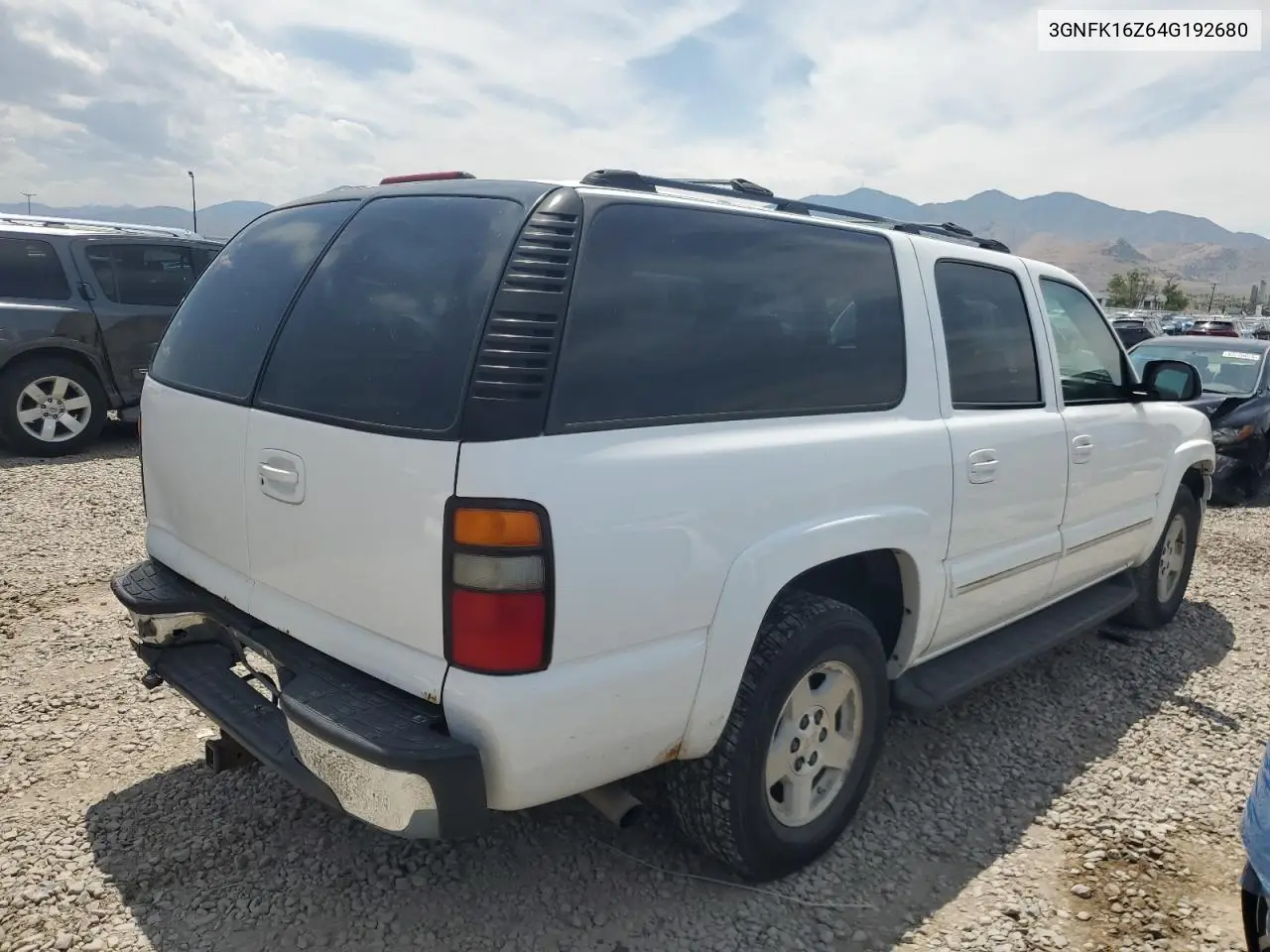 2004 Chevrolet Suburban K1500 VIN: 3GNFK16Z64G192680 Lot: 61757455