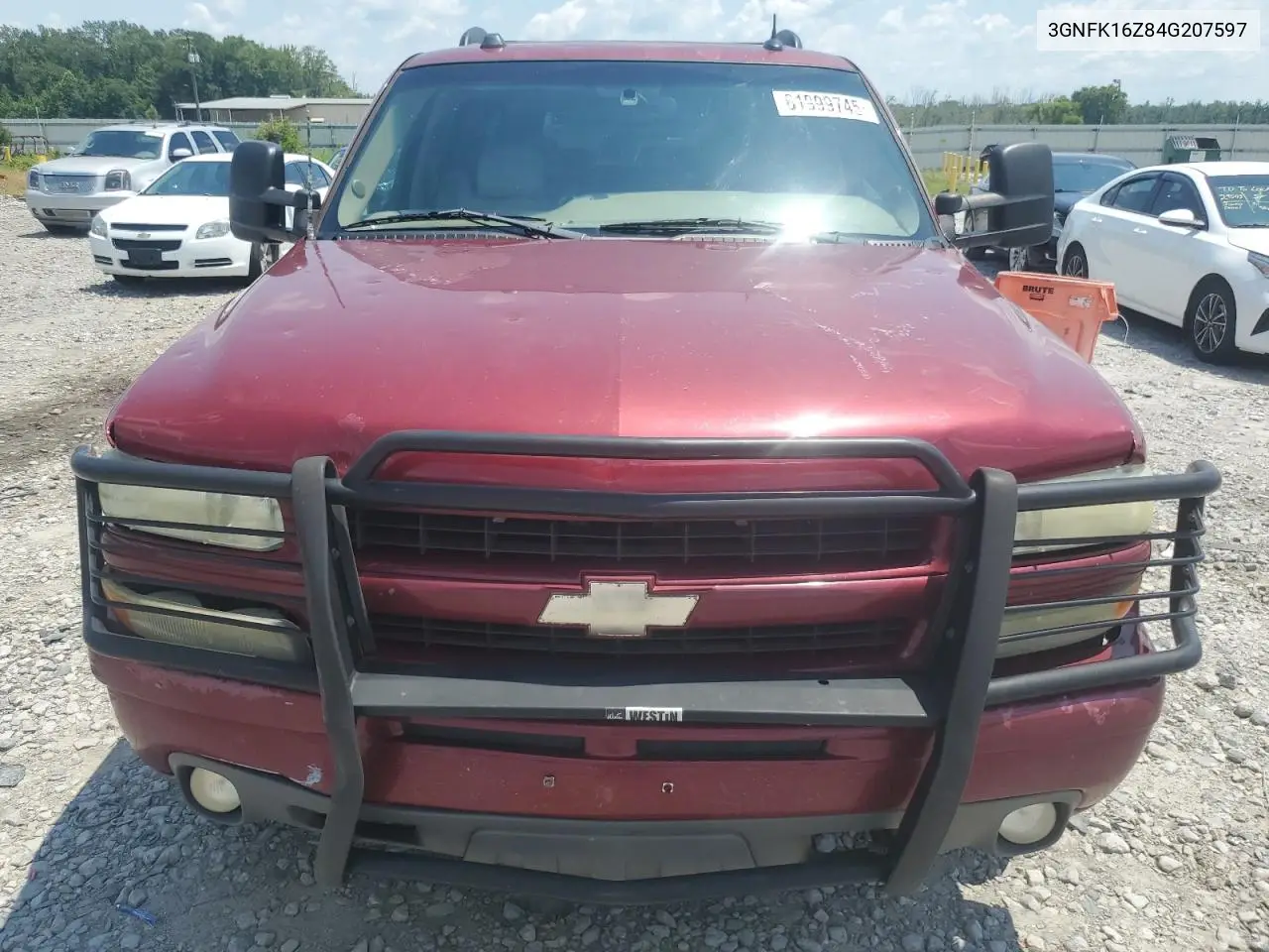 2004 Chevrolet Suburban K1500 VIN: 3GNFK16Z84G207597 Lot: 61999745