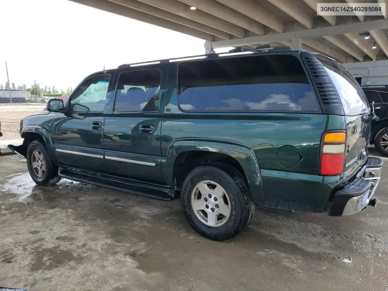2004 Chevrolet Suburban C1500 VIN: 3GNEC16Z54G285084 Lot: 62018145