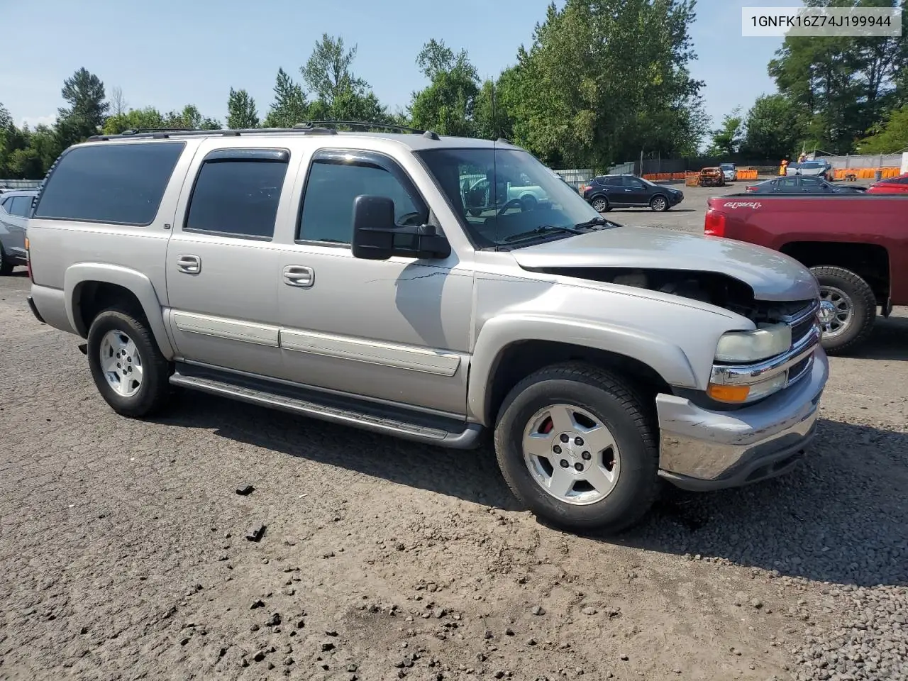 2004 Chevrolet Suburban K1500 VIN: 1GNFK16Z74J199944 Lot: 62146315