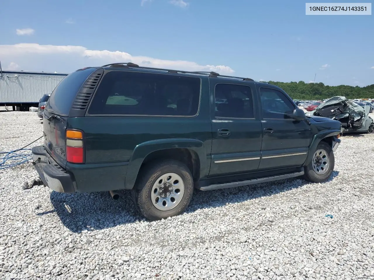 2004 Chevrolet Suburban C1500 VIN: 1GNEC16Z74J143351 Lot: 62282655