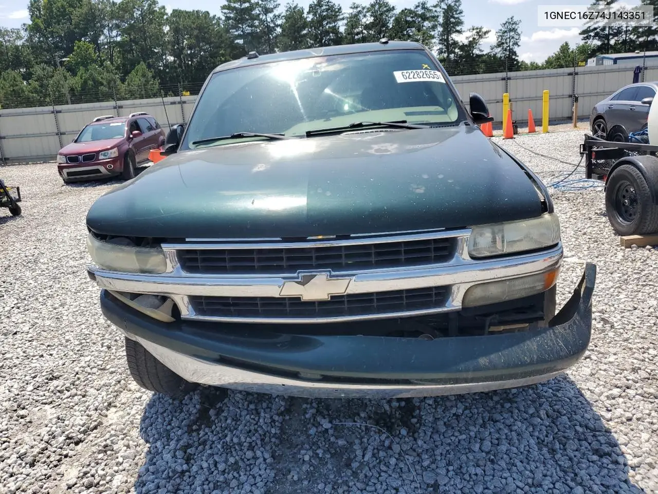 2004 Chevrolet Suburban C1500 VIN: 1GNEC16Z74J143351 Lot: 62282655