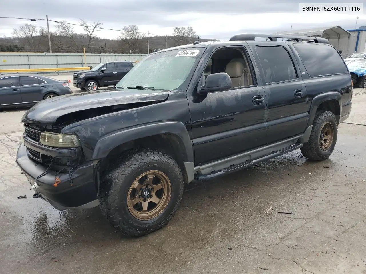 2005 Chevrolet Suburban K1500 VIN: 3GNFK16ZX5G111116 Lot: 48506385