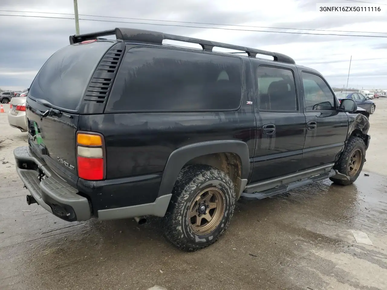 2005 Chevrolet Suburban K1500 VIN: 3GNFK16ZX5G111116 Lot: 48506385