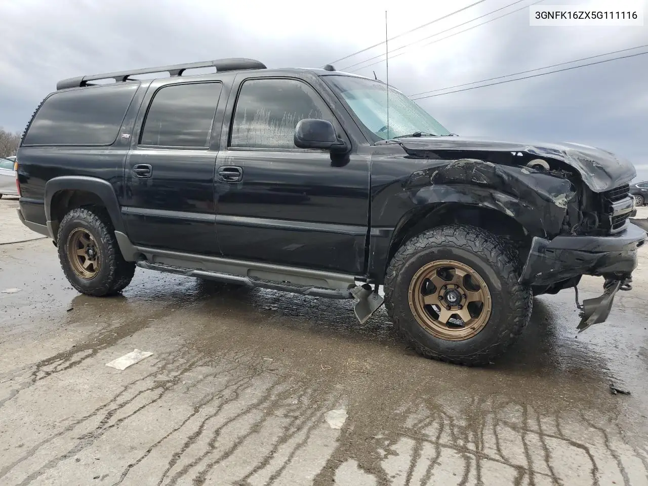 2005 Chevrolet Suburban K1500 VIN: 3GNFK16ZX5G111116 Lot: 48506385