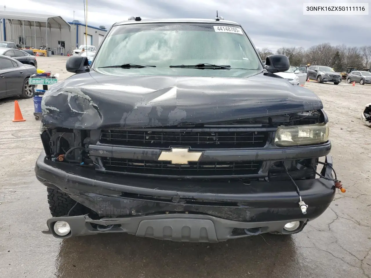 2005 Chevrolet Suburban K1500 VIN: 3GNFK16ZX5G111116 Lot: 48506385