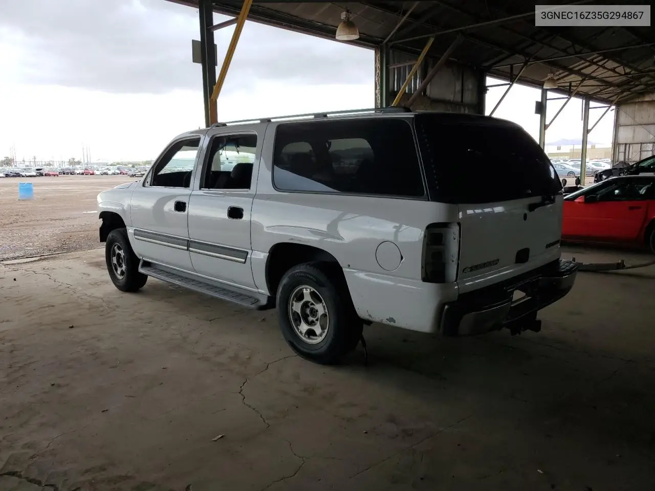 2005 Chevrolet Suburban C1500 VIN: 3GNEC16Z35G294867 Lot: 55535585