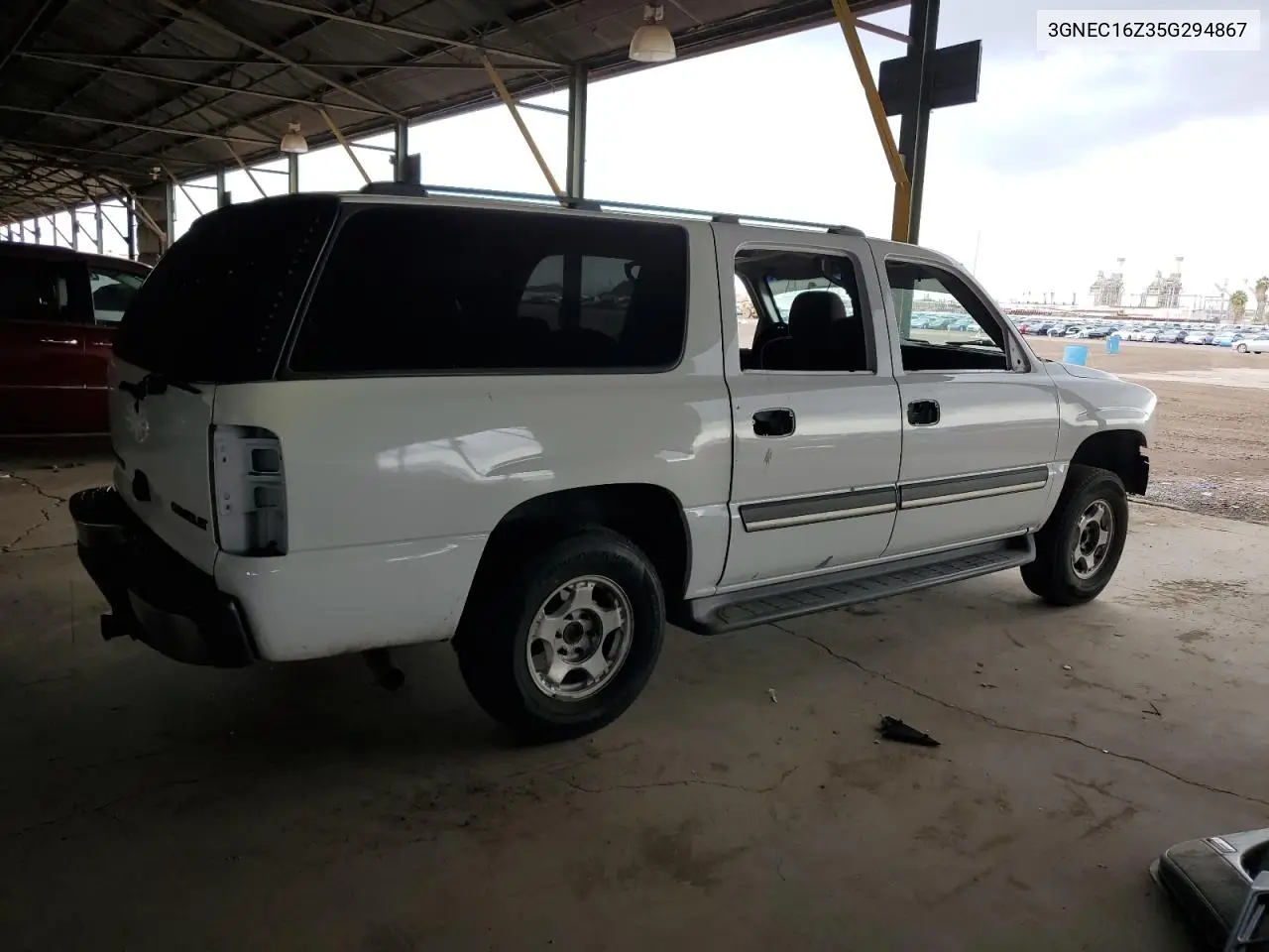2005 Chevrolet Suburban C1500 VIN: 3GNEC16Z35G294867 Lot: 55535585
