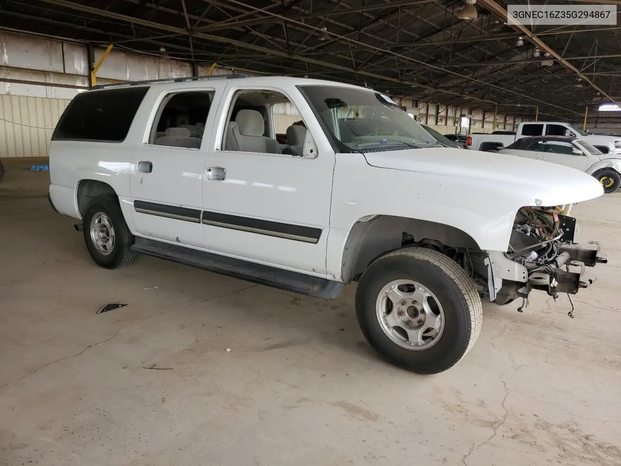 2005 Chevrolet Suburban C1500 VIN: 3GNEC16Z35G294867 Lot: 55535585
