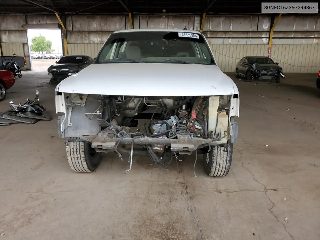 2005 Chevrolet Suburban C1500 VIN: 3GNEC16Z35G294867 Lot: 55535585