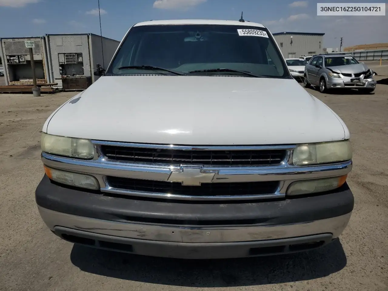 2005 Chevrolet Suburban C1500 VIN: 3GNEC16Z25G104721 Lot: 55809235