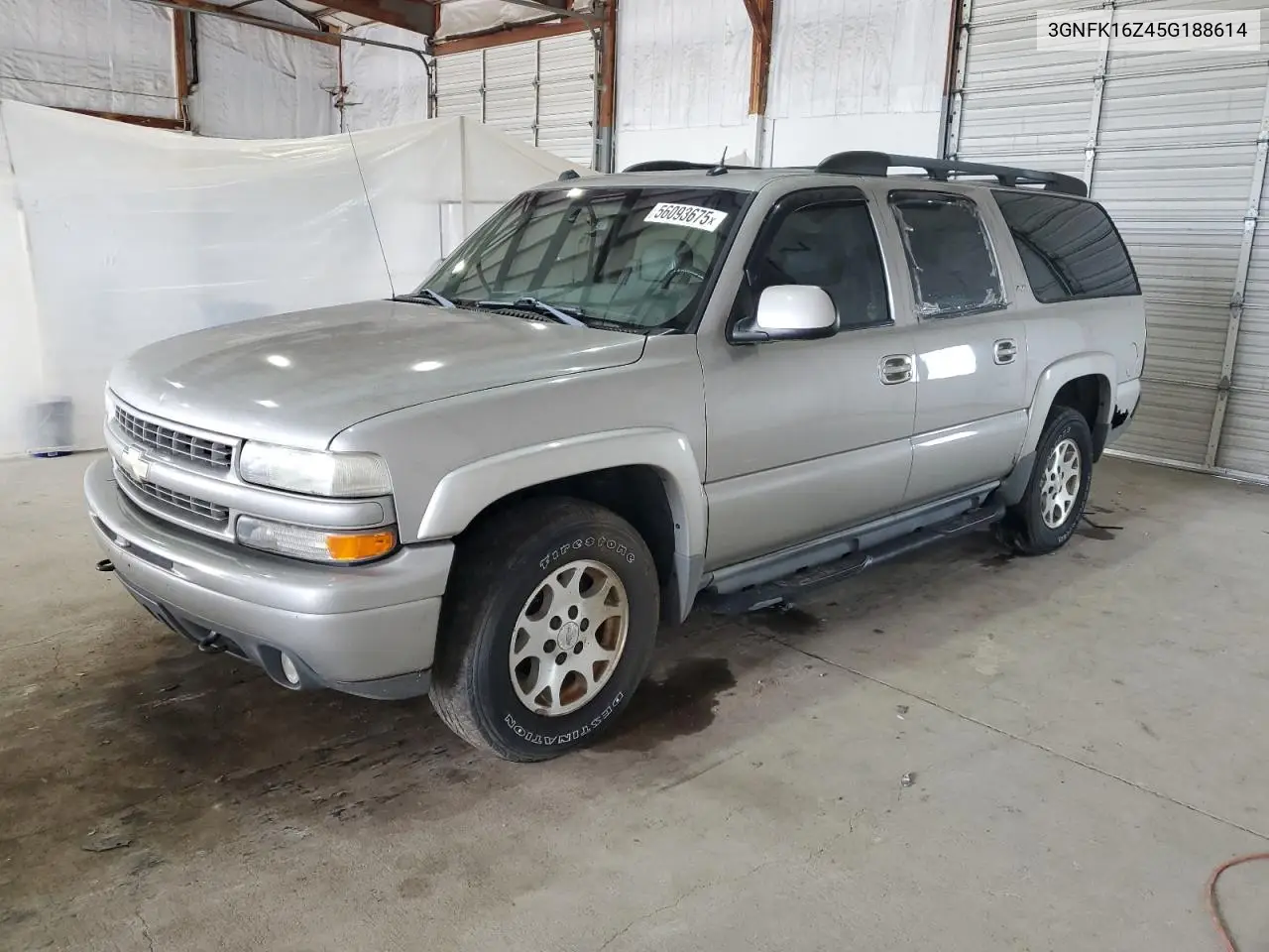2005 Chevrolet Suburban K1500 VIN: 3GNFK16Z45G188614 Lot: 56093675