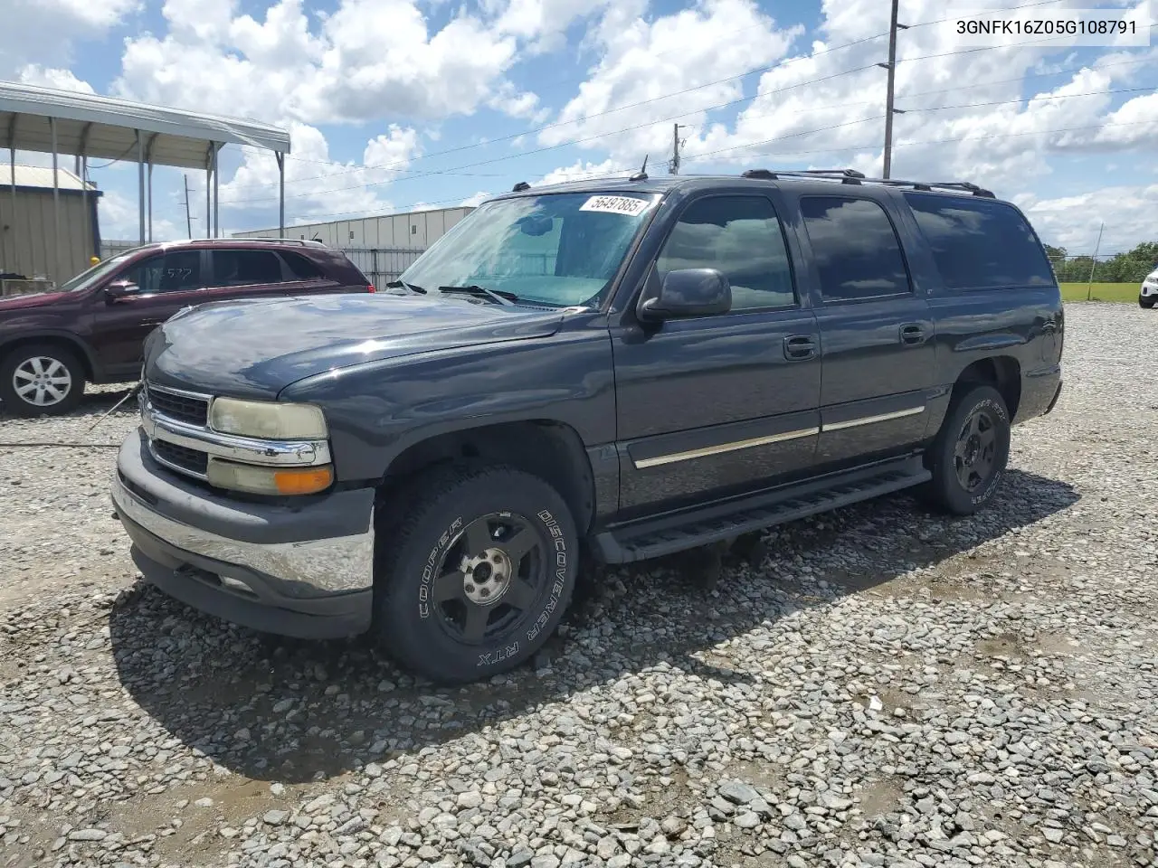 2005 Chevrolet Suburban K1500 VIN: 3GNFK16Z05G108791 Lot: 56497885