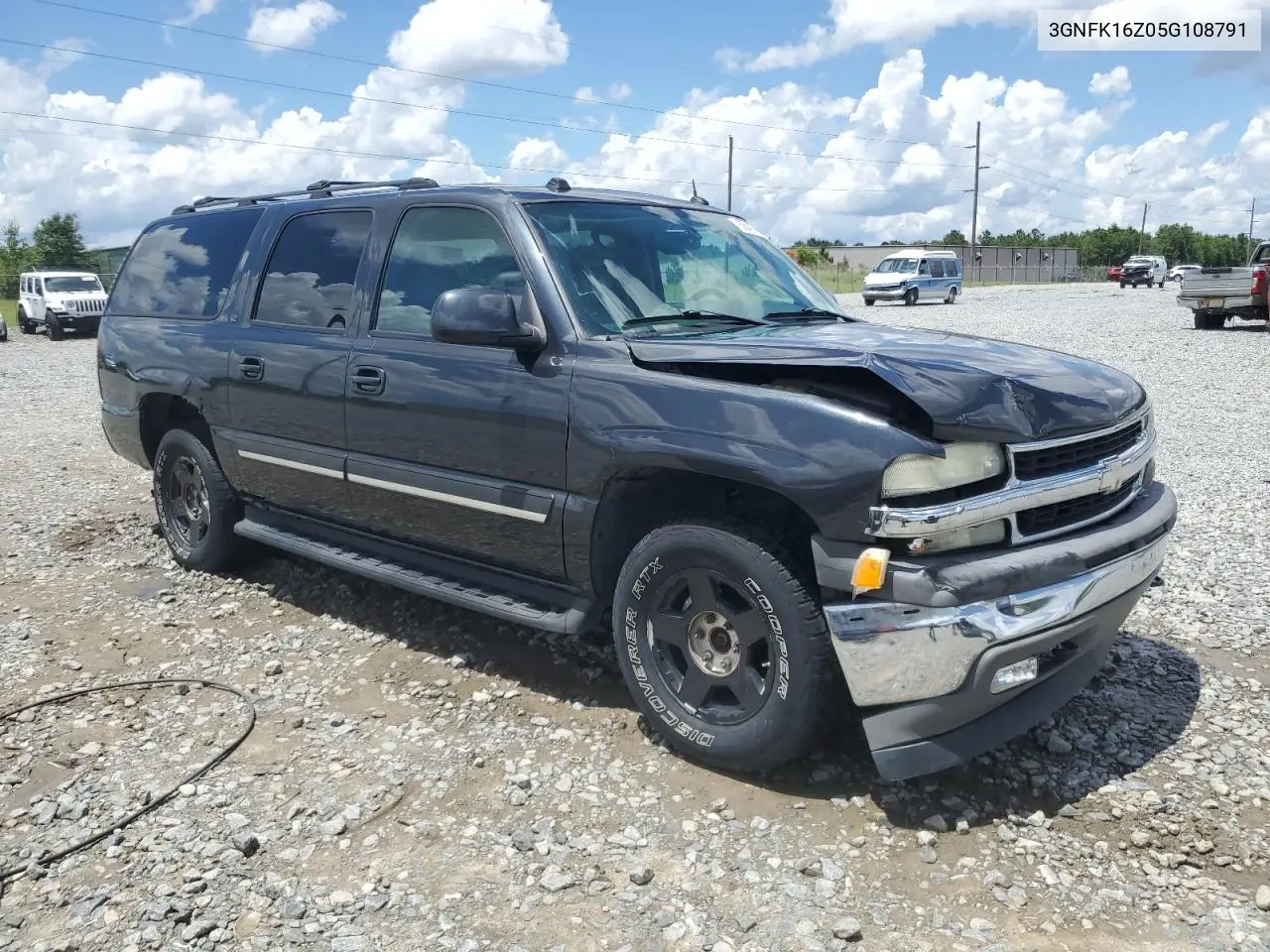 2005 Chevrolet Suburban K1500 VIN: 3GNFK16Z05G108791 Lot: 56497885