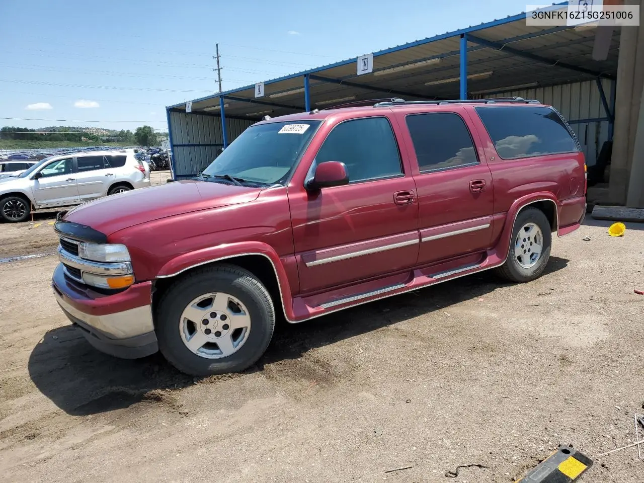 2005 Chevrolet Suburban K1500 VIN: 3GNFK16Z15G251006 Lot: 60098725
