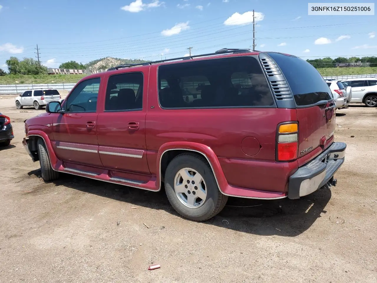 2005 Chevrolet Suburban K1500 VIN: 3GNFK16Z15G251006 Lot: 60098725