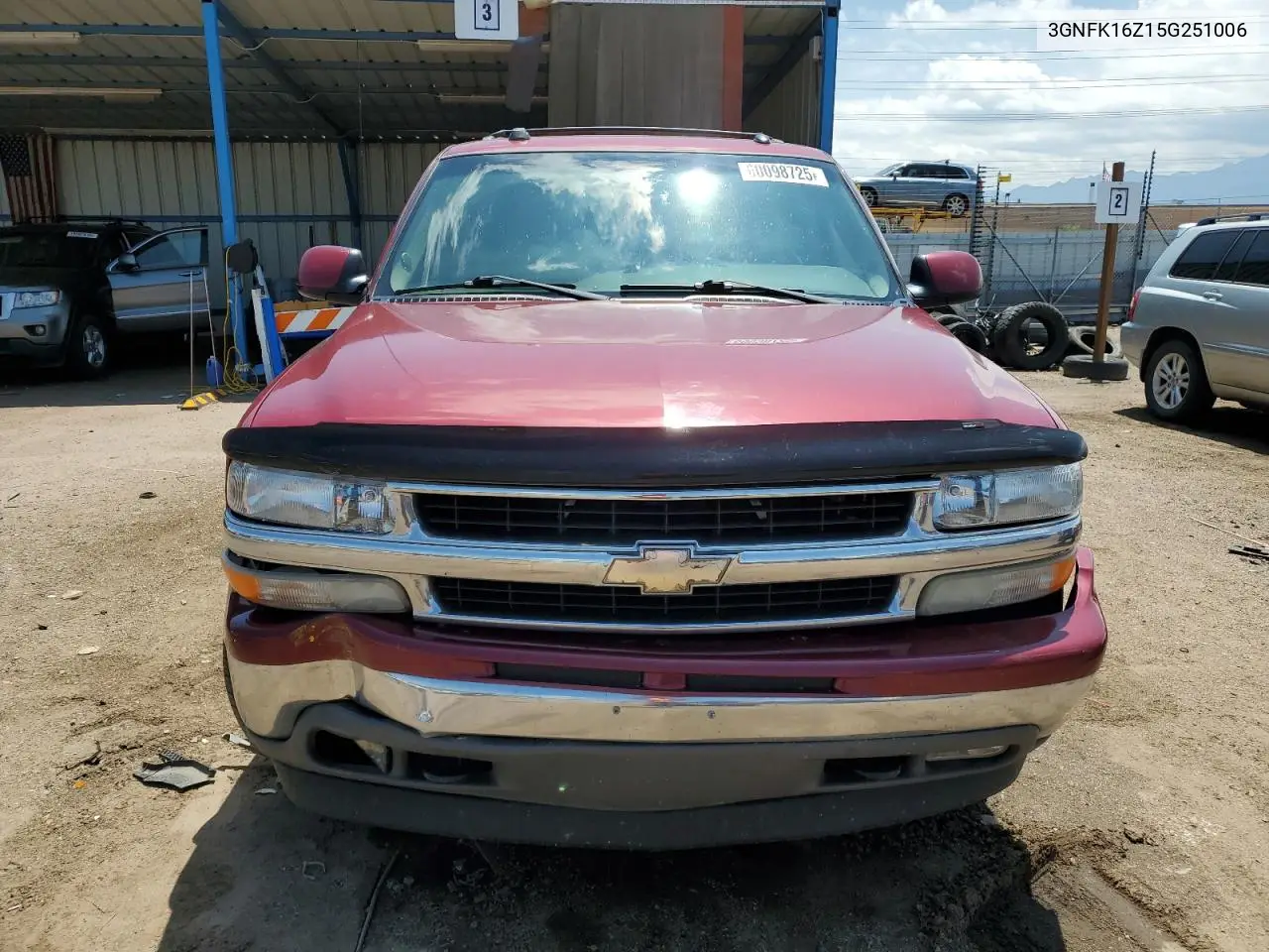 2005 Chevrolet Suburban K1500 VIN: 3GNFK16Z15G251006 Lot: 60098725