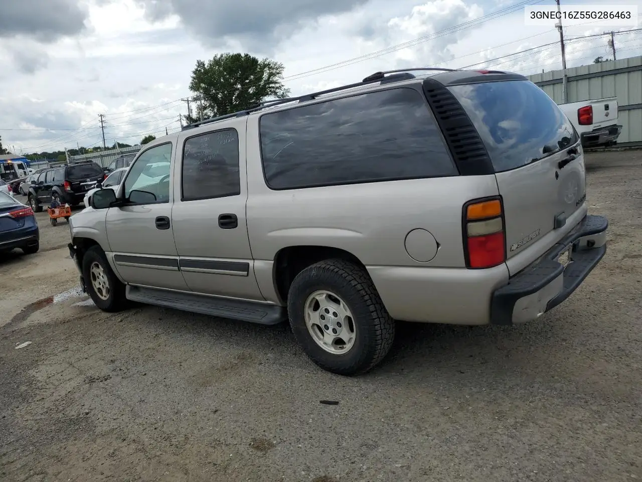 2005 Chevrolet Suburban C1500 VIN: 3GNEC16Z55G286463 Lot: 61260555
