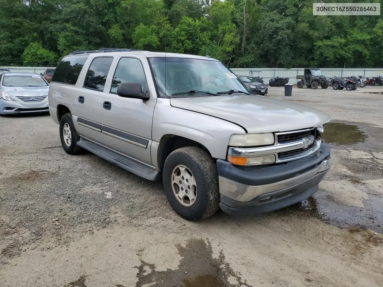 2005 Chevrolet Suburban C1500 VIN: 3GNEC16Z55G286463 Lot: 61260555