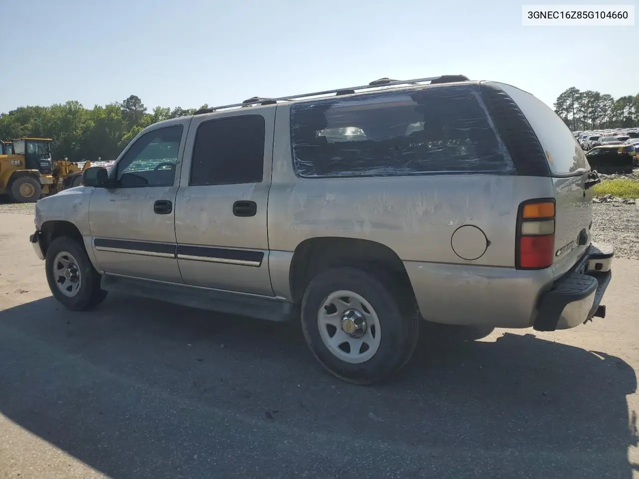 2005 Chevrolet Suburban C1500 VIN: 3GNEC16Z85G104660 Lot: 61638465