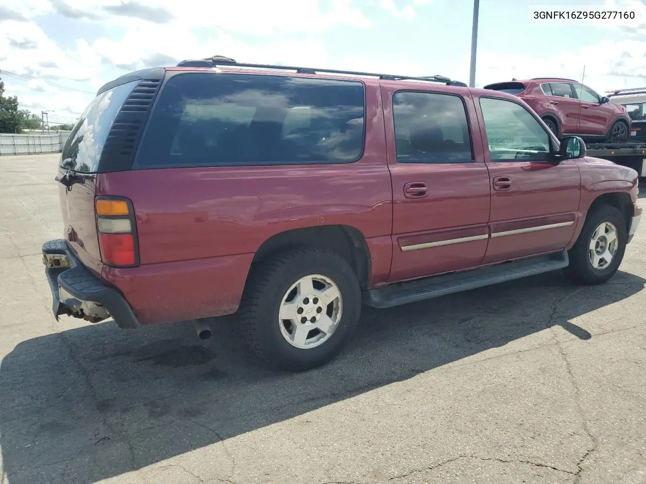 2005 Chevrolet Suburban K1500 VIN: 3GNFK16Z95G277160 Lot: 61791575