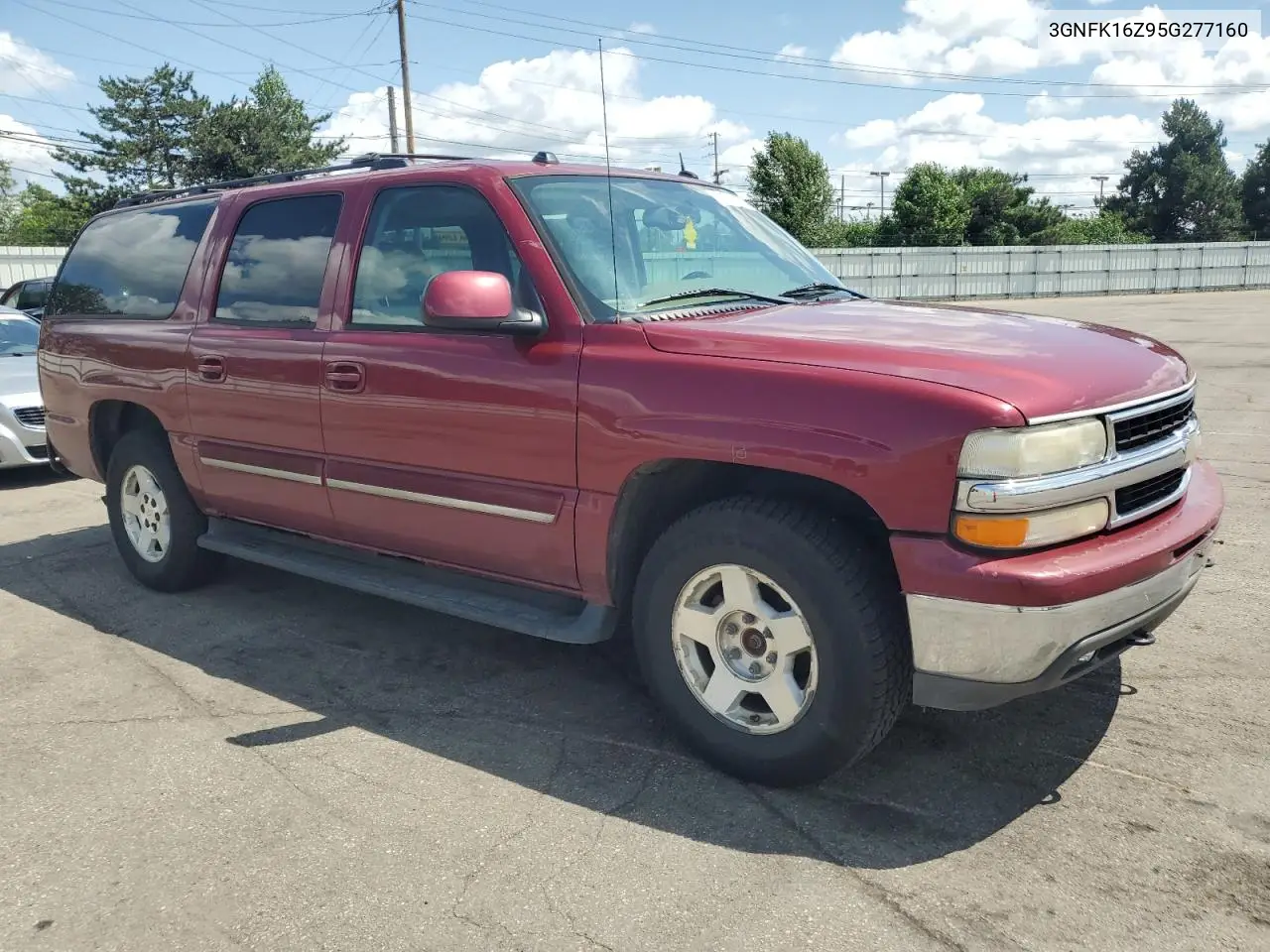 2005 Chevrolet Suburban K1500 VIN: 3GNFK16Z95G277160 Lot: 61791575