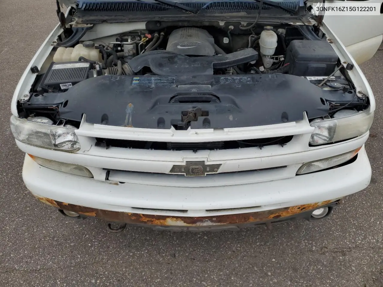 2005 Chevrolet Suburban K1500 VIN: 3GNFK16Z15G122201 Lot: 62284695