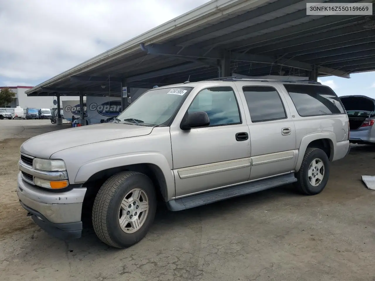 2005 Chevrolet Suburban K1500 VIN: 3GNFK16Z55G159669 Lot: 62601985