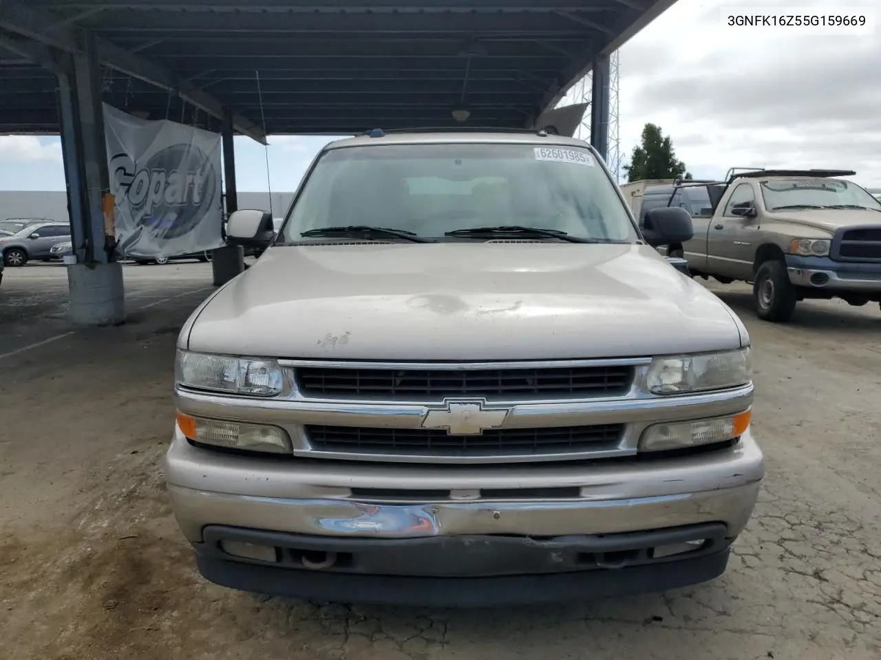 2005 Chevrolet Suburban K1500 VIN: 3GNFK16Z55G159669 Lot: 62601985