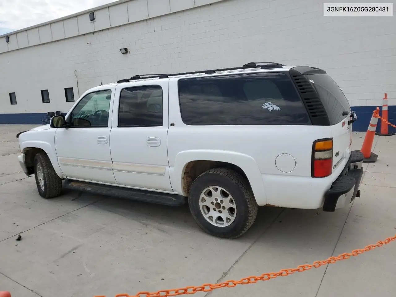 2005 Chevrolet Suburban K1500 VIN: 3GNFK16Z05G280481 Lot: 62952245